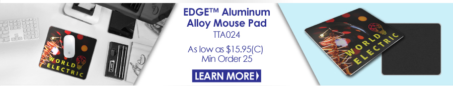 EDGE Aluminum Alloy Mouse Pad
