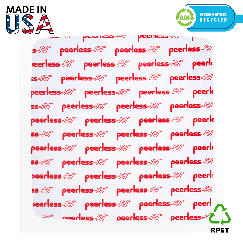 10"x10" RPET Smart Cloth Thin Microfiber Cleaning Cloth for Mobile Devices and Eyewear
