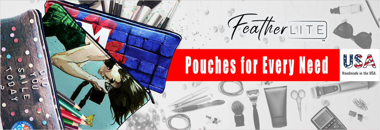 Featherlite™ Holdsitall Zip Pouch Collection